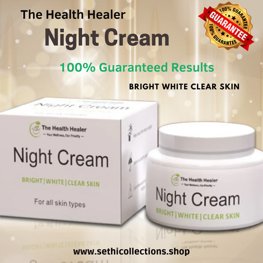 The Helth Healer Night Cream.