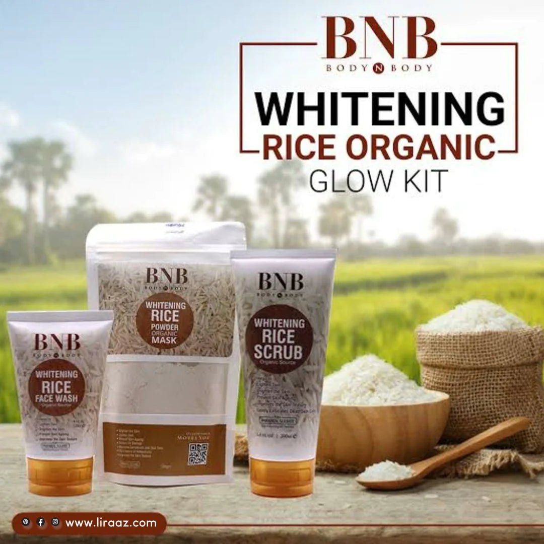 BNB  Rice Extract Bright & Glow Kit