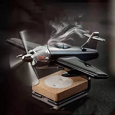 Airplane Solar Car Dashboard Air Freshener Car Perfume.